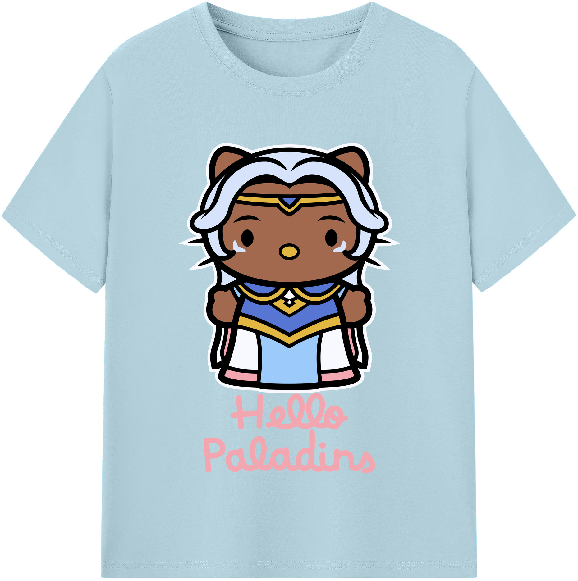 （画像用） Hello Kitty ハローキティ 綿100％半袖Tシャツ（フロントプリント）